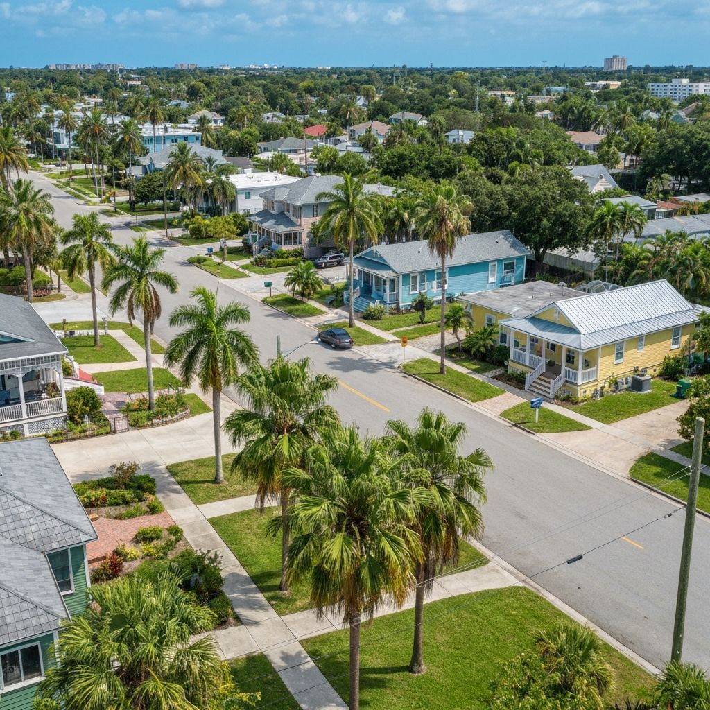 Bradenton Florida residential neighborhood