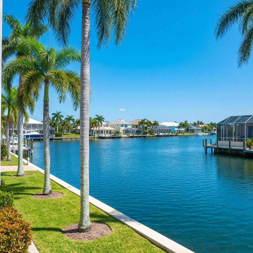 Charlotte Harbor waterfront homes in Charlotte County, Florida